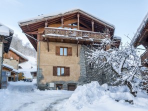Catered Farmhouse Ski Chalet with Mont Blanc Views in La Plagne, Rhone Alps, France